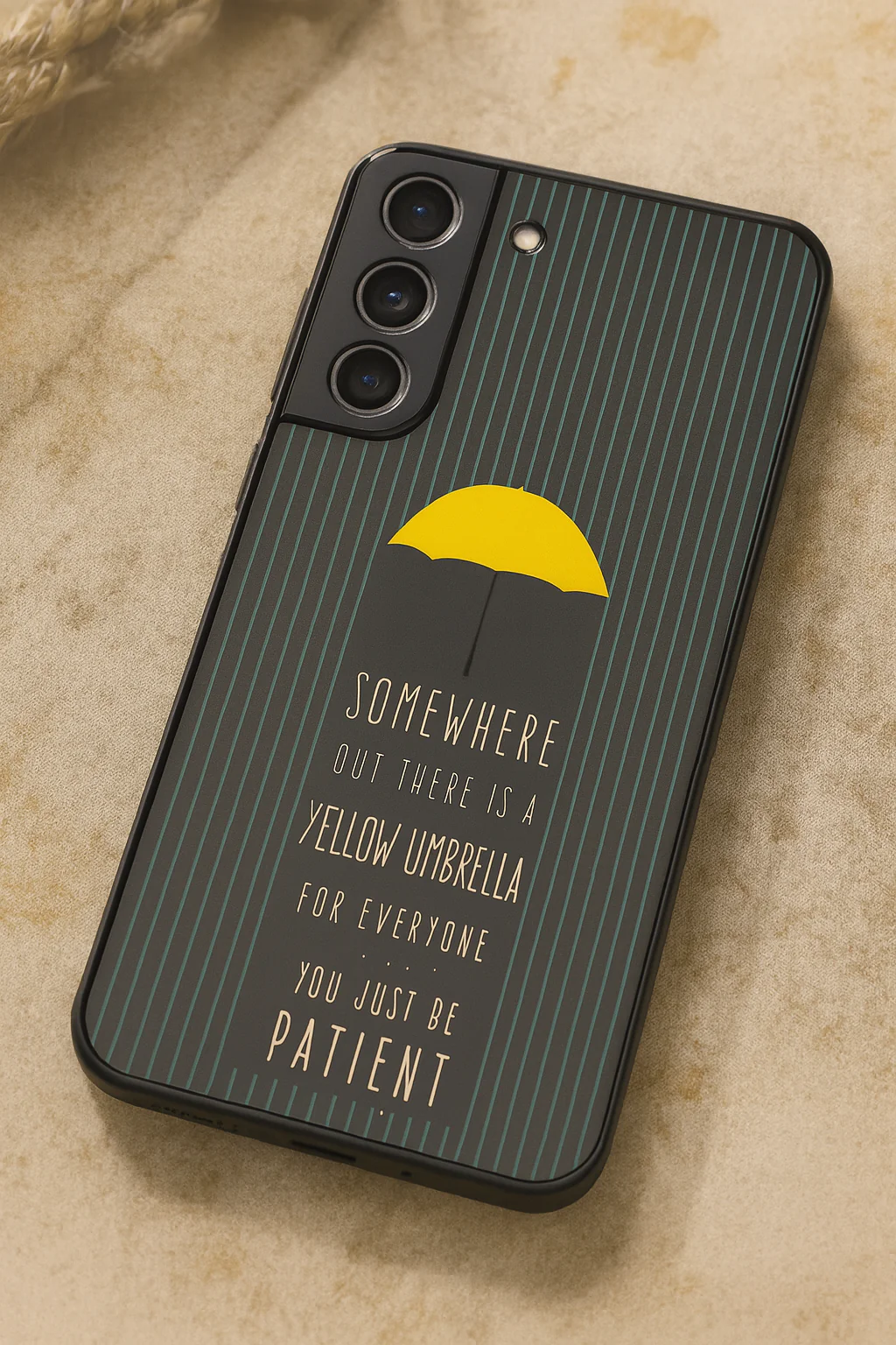 HIMYM Umbrella of Hope Premium Glass Back Cover For Galaxy S, A, M & F Series - Image 14
