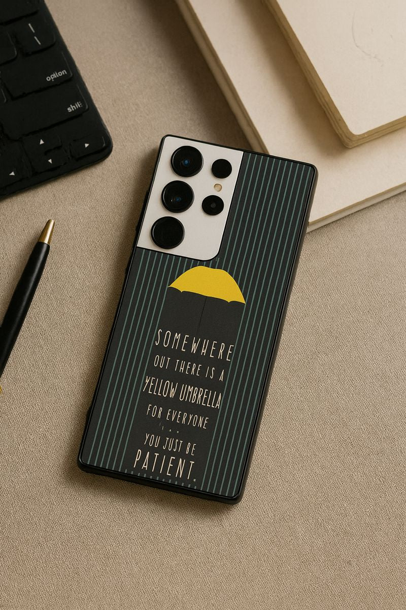 HIMYM Umbrella of Hope Premium Glass Back Cover For Galaxy S, A, M & F Series - Image 5