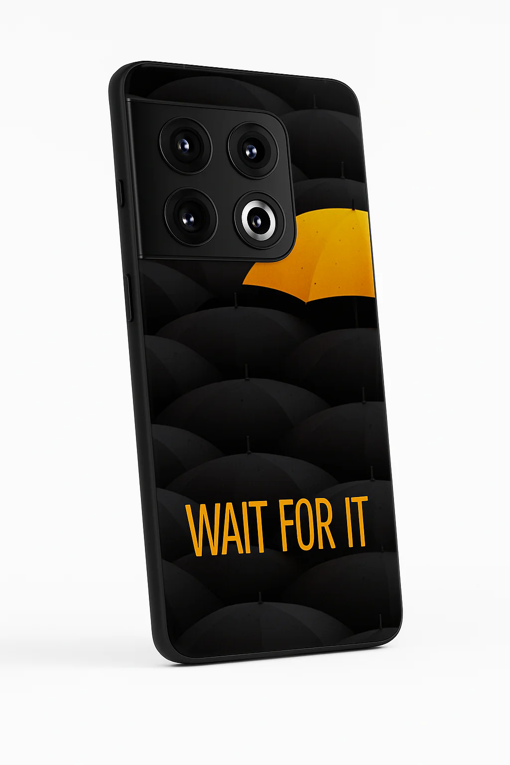 HIMYM Wait For It Premium Glass Back Cover For One Plus 13, 12, 11, 10, Nord Series - Image 3
