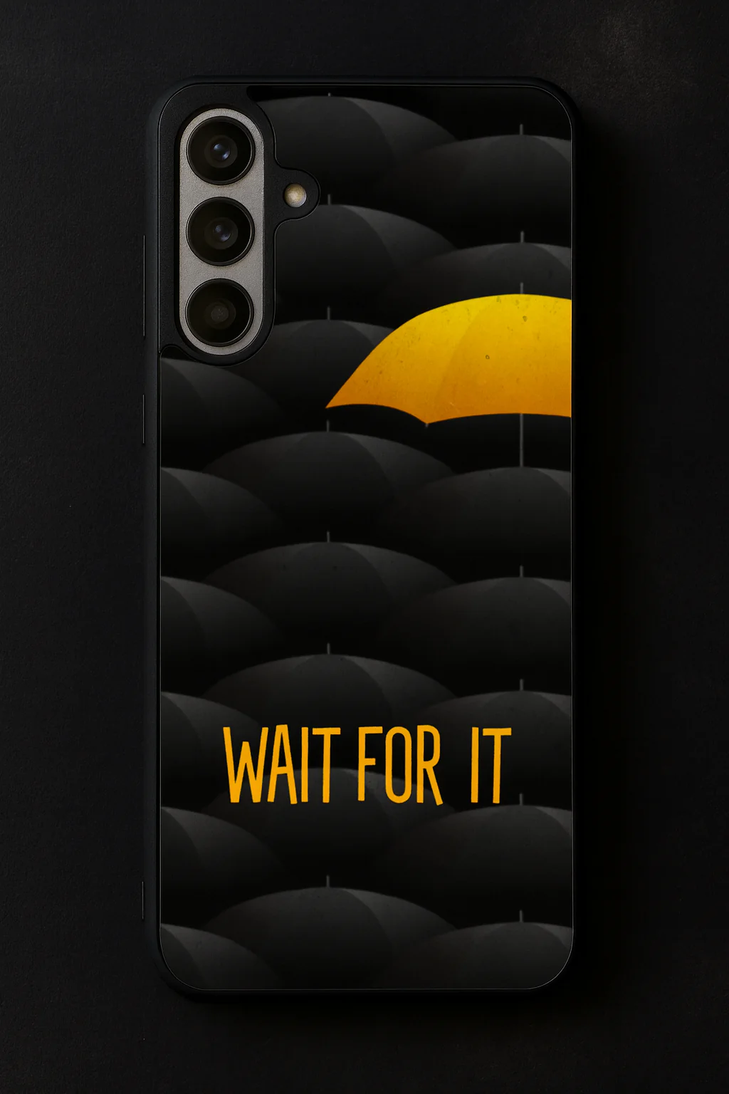 HIMYM Wait For It Premium Glass Back Cover For Galaxy S, A, M & F Series - Image 11
