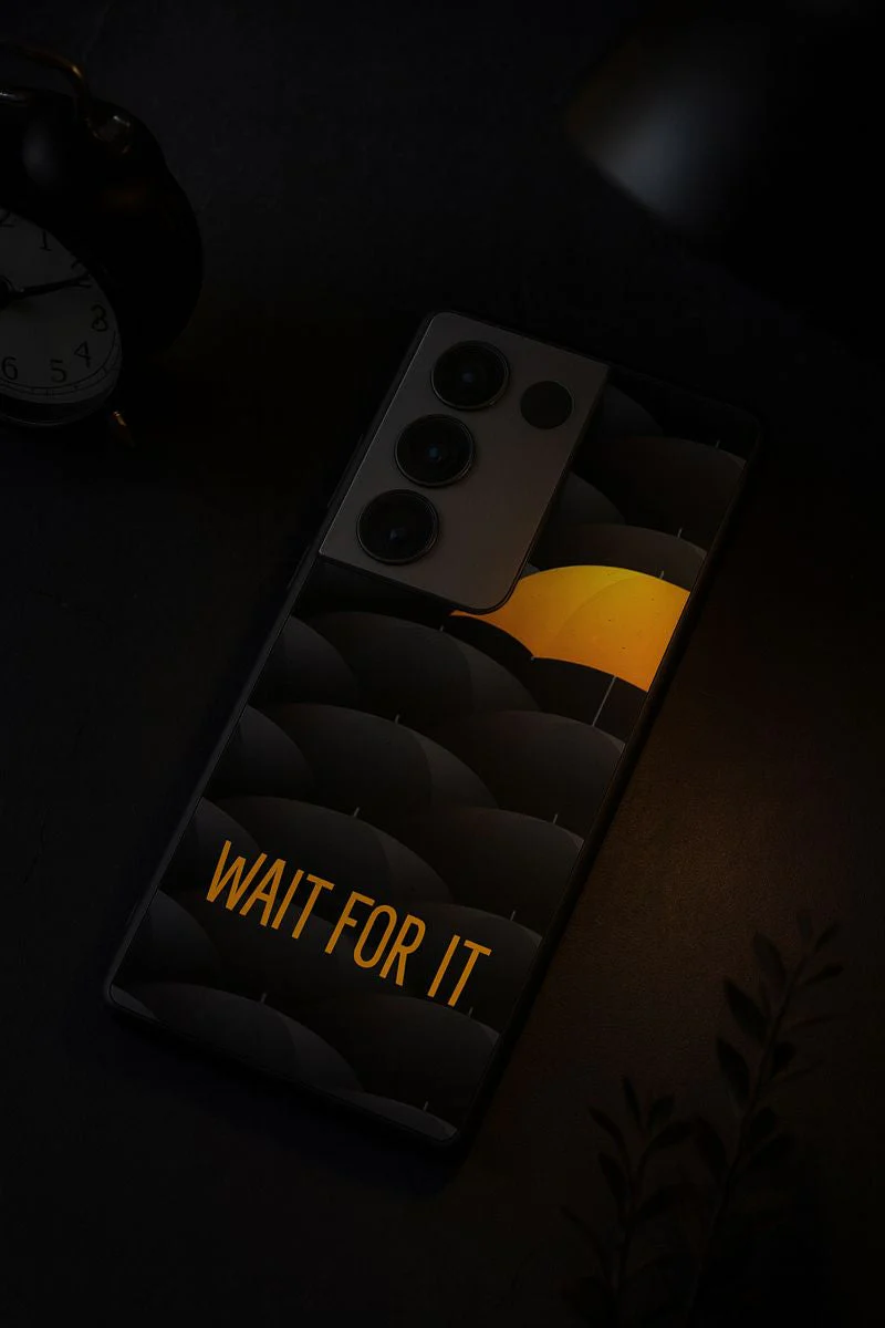 HIMYM Wait For It Premium Glass Back Cover For Galaxy S, A, M & F Series - Image 4