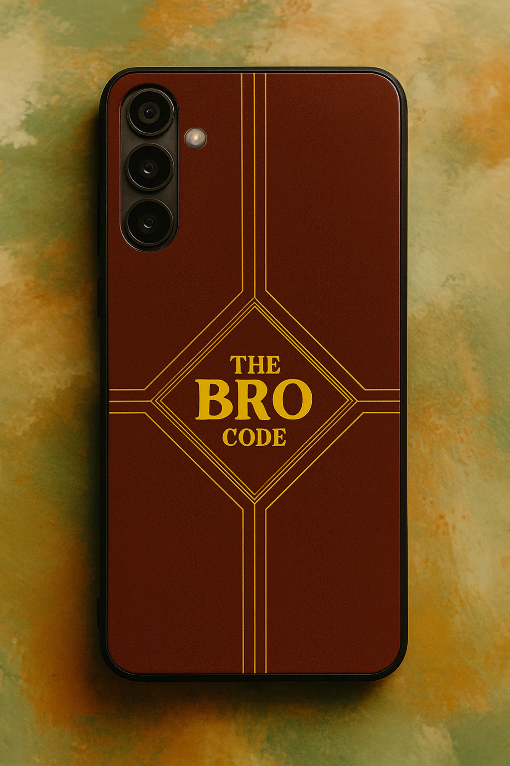 HIMYM Wingman Premium Glass Back Cover For Galaxy S, A, M & F Series - Image 7