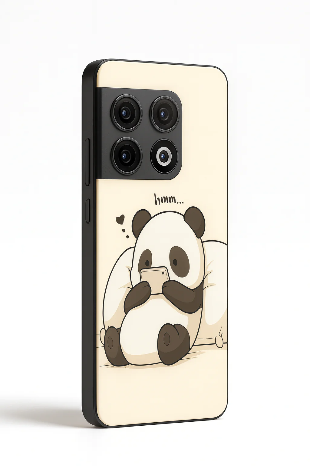 HMM Panda Glass Back Cover For One Plus 13, 12, 11, 10, Nord Series - Image 3