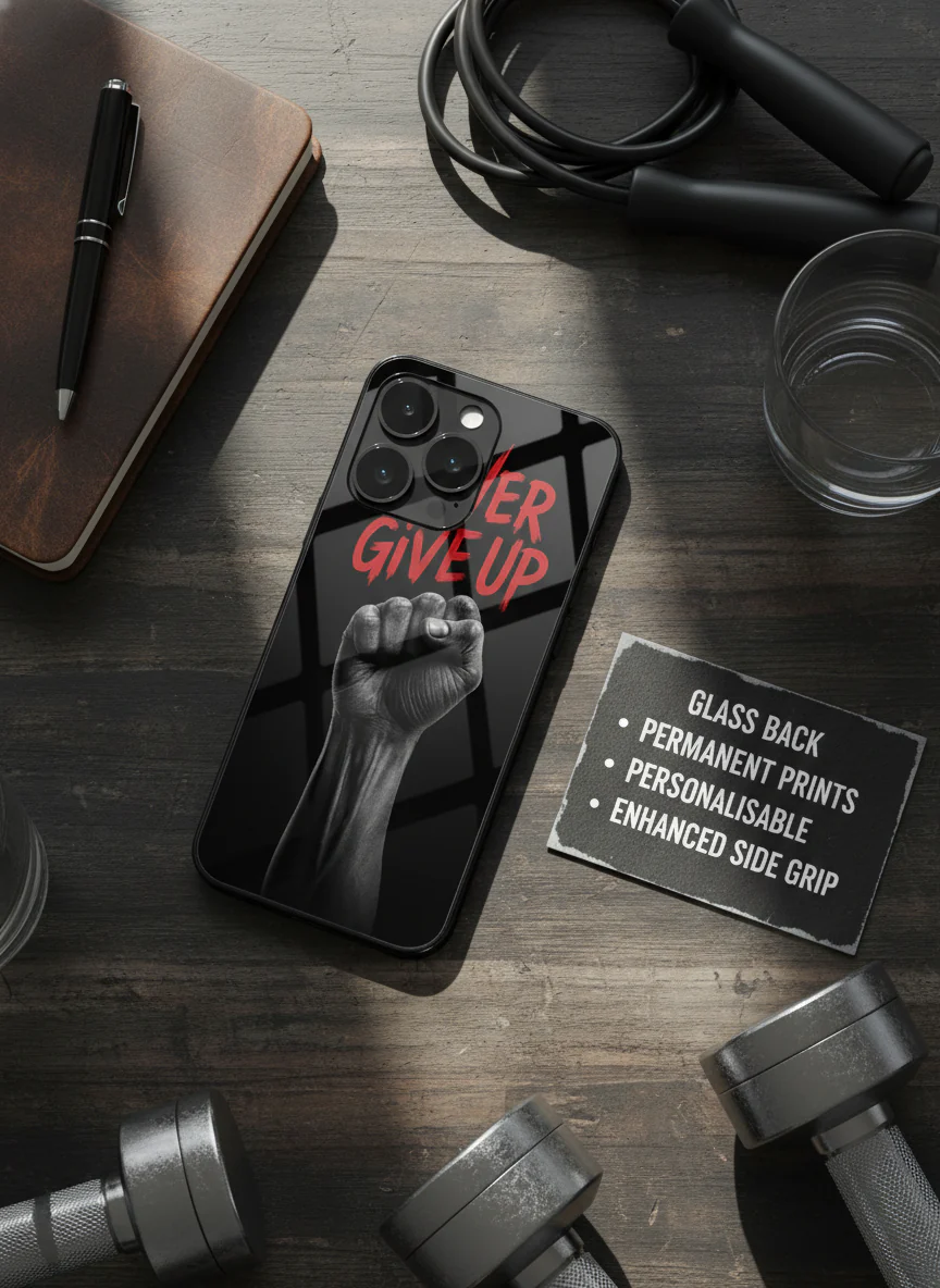 Iron Will Premium Glass Back Cover For iPhone 11-17 Models - Image 2