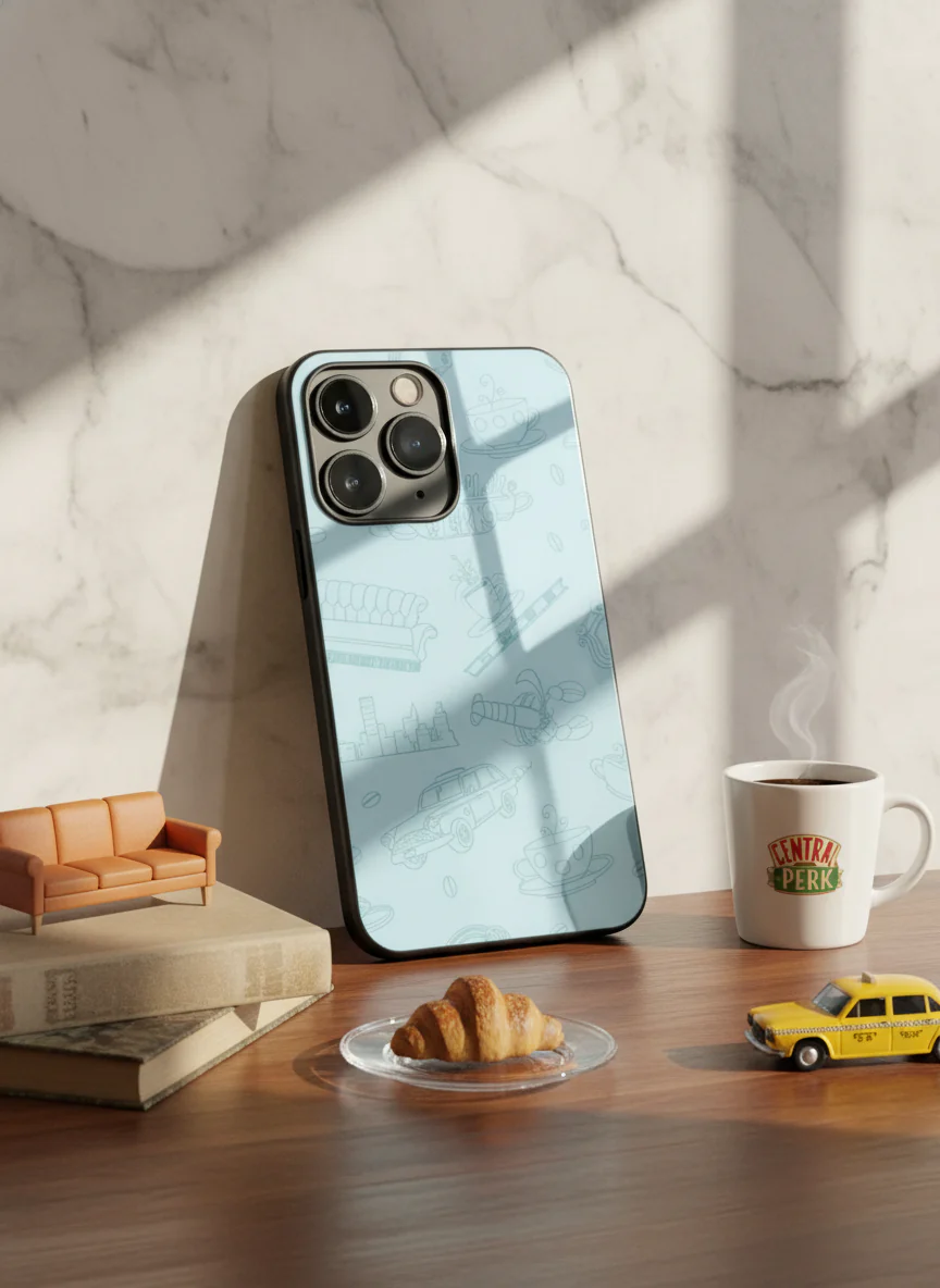 Lazy Latte Premium Glass Back Cover For iPhone 11-17 Models - Image 3