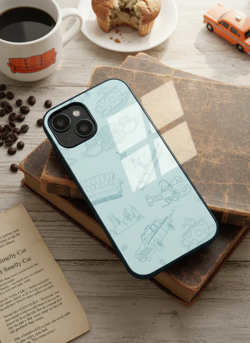 Lazy Latte Premium Glass Back Cover For iPhone 11-17 Models - Image 5
