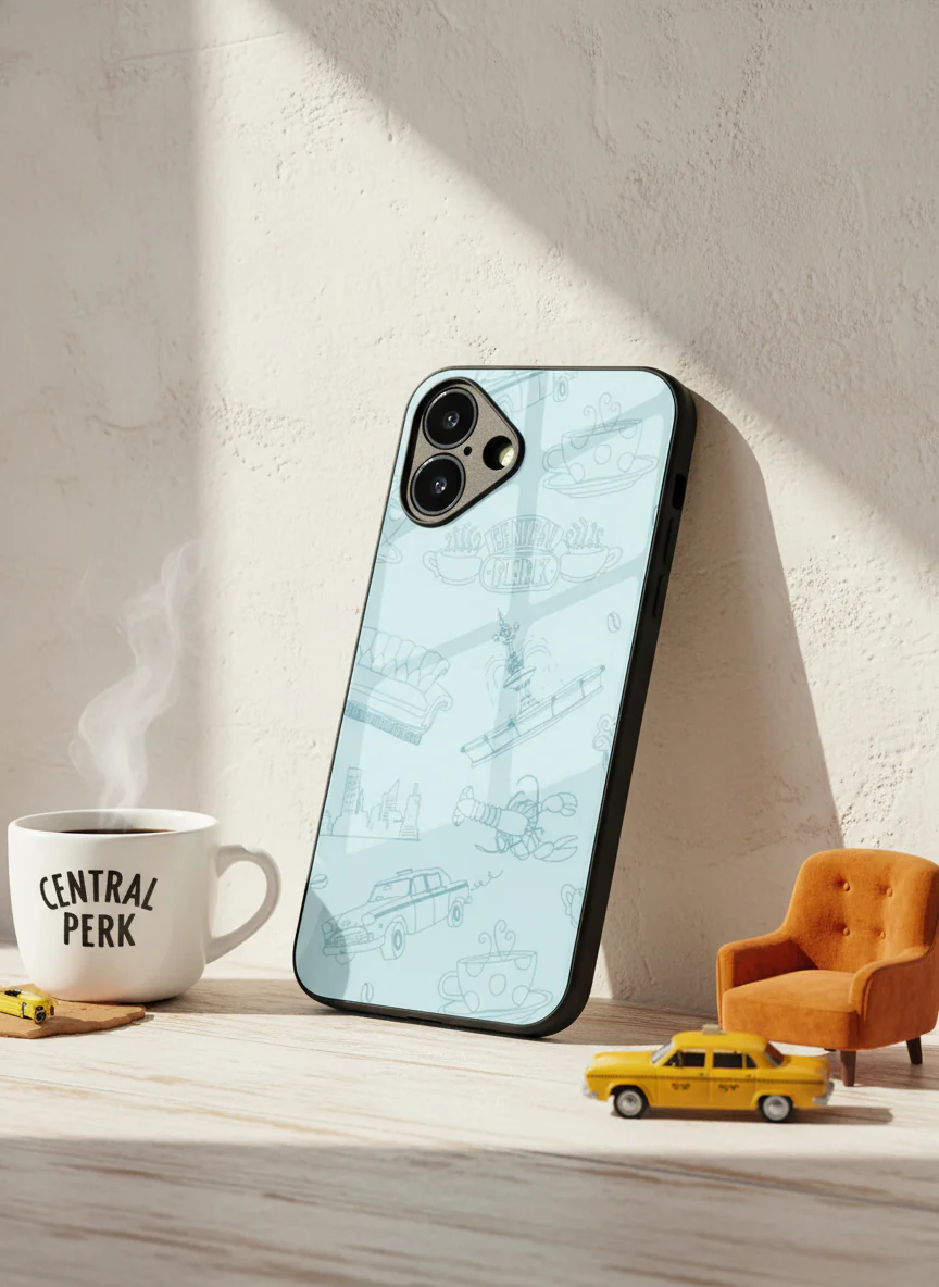 Lazy Latte Premium Glass Back Cover For iPhone 11-17 Models - Image 9