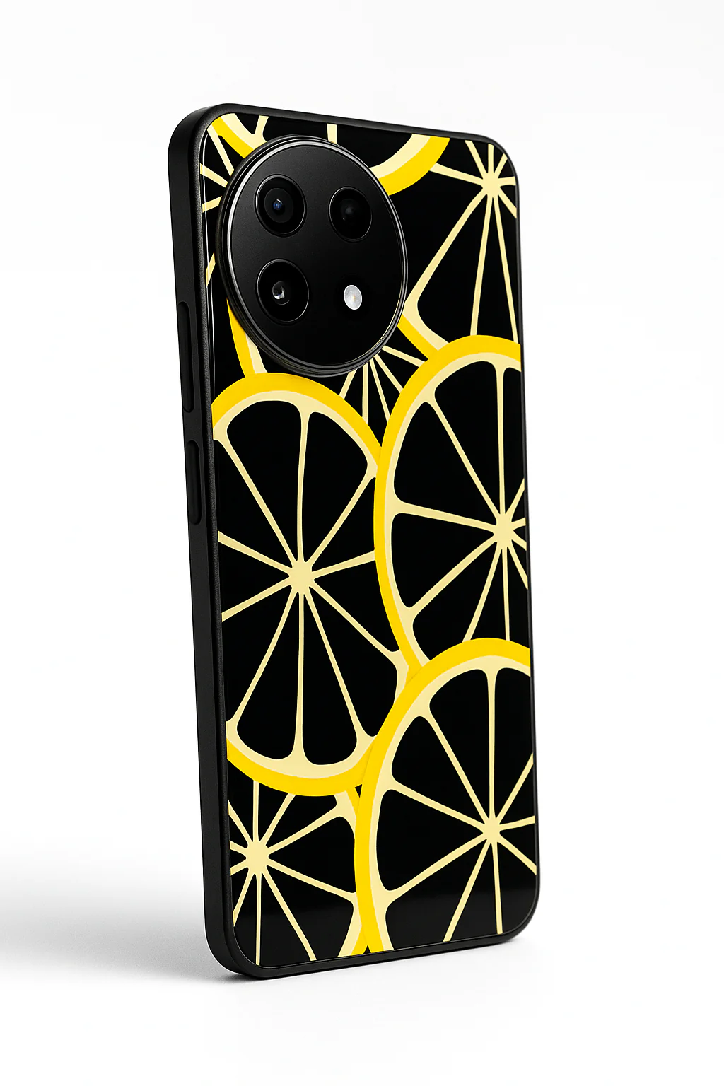 Lemon Pop Premium Glass Back Cover For One Plus 13, 12, 11, 10, Nord Series - Image 2