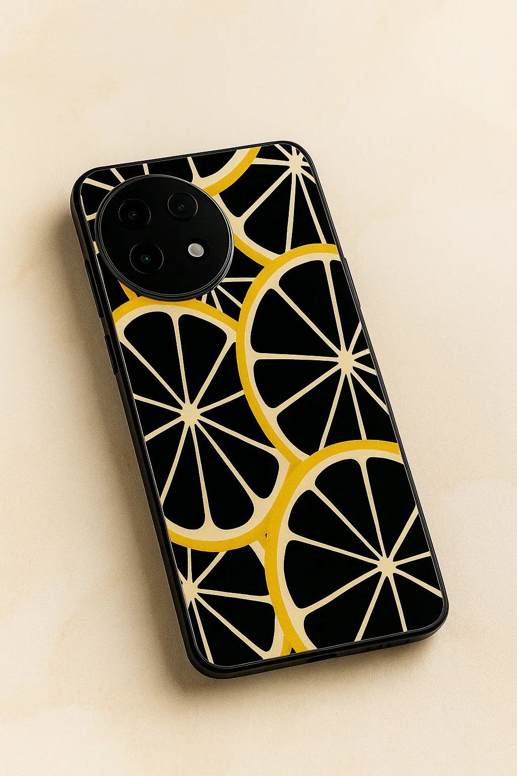 Lemon Pop Premium Glass Back Cover For One Plus 13, 12, 11, 10, Nord Series - Image 4