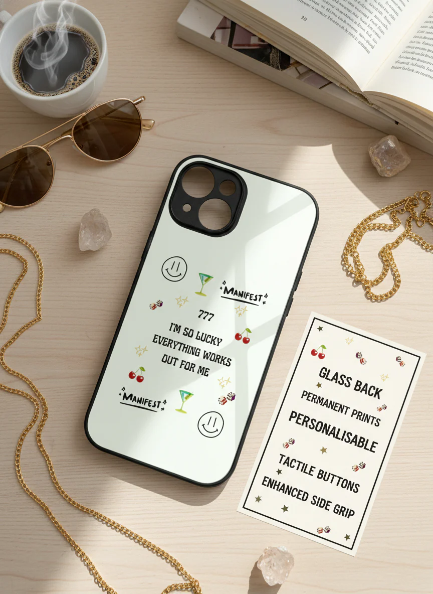 Manifest Mode Premium Glass Back Cover For iPhone 11-17 Models - Image 5