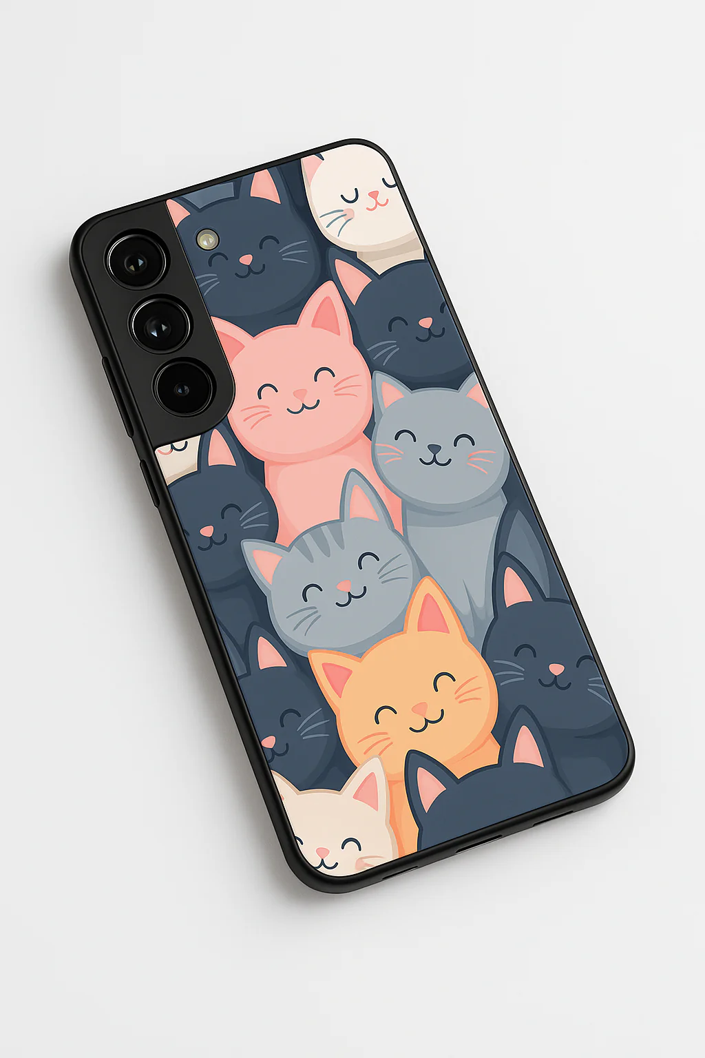 Meow Mix Premium Glass Back Cover For Galaxy S, A, M & F Series - Image 6