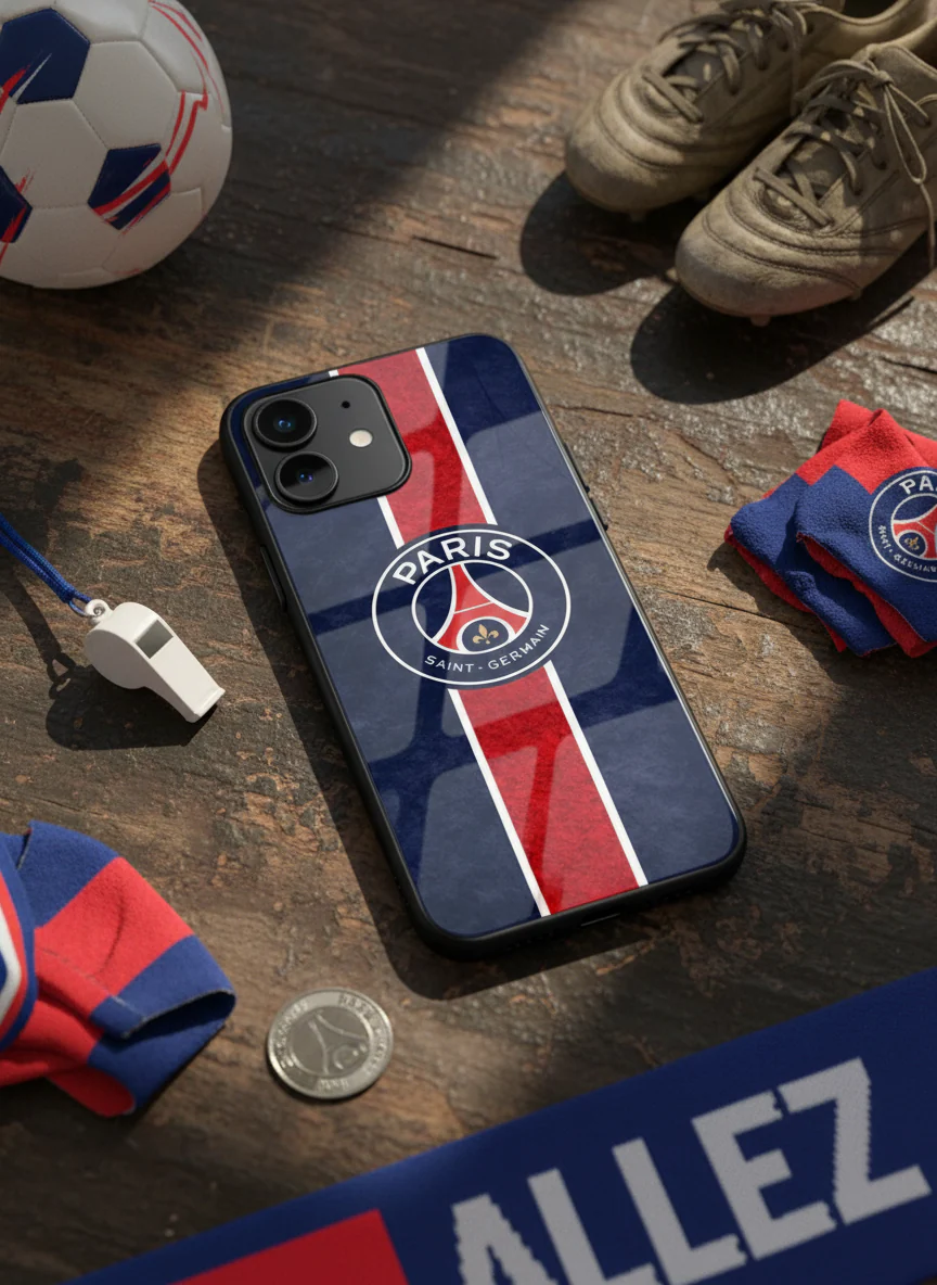 Midnight Paris Premium Glass Back Cover For iPhone 11-17 Models - Image 12