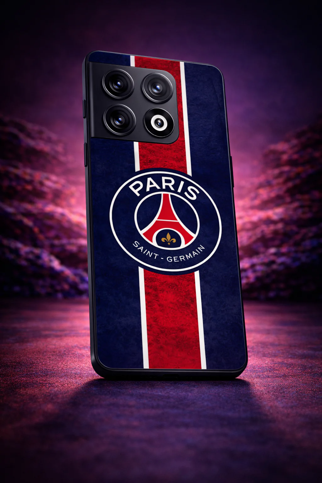 Midnight Paris Premium Glass Back Cover For One Plus 13, 12, 11, 10, Nord Series - Image 2