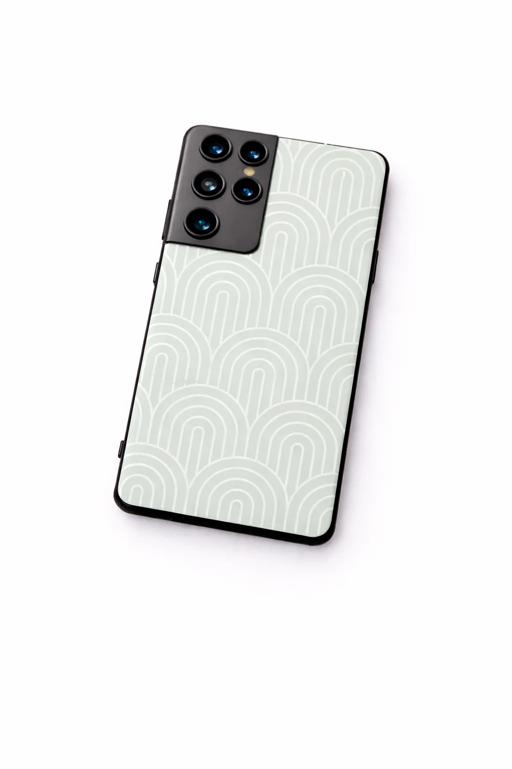 Mint Wave Premium Glass Back Cover For Galaxy S, A, M & F Series - Image 3