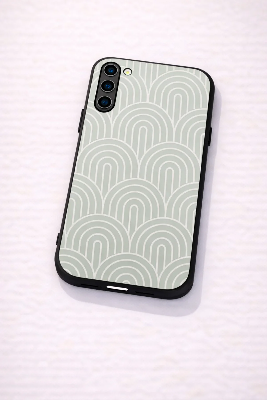 Mint Wave Premium Glass Back Cover For Galaxy S, A, M & F Series - Image 4