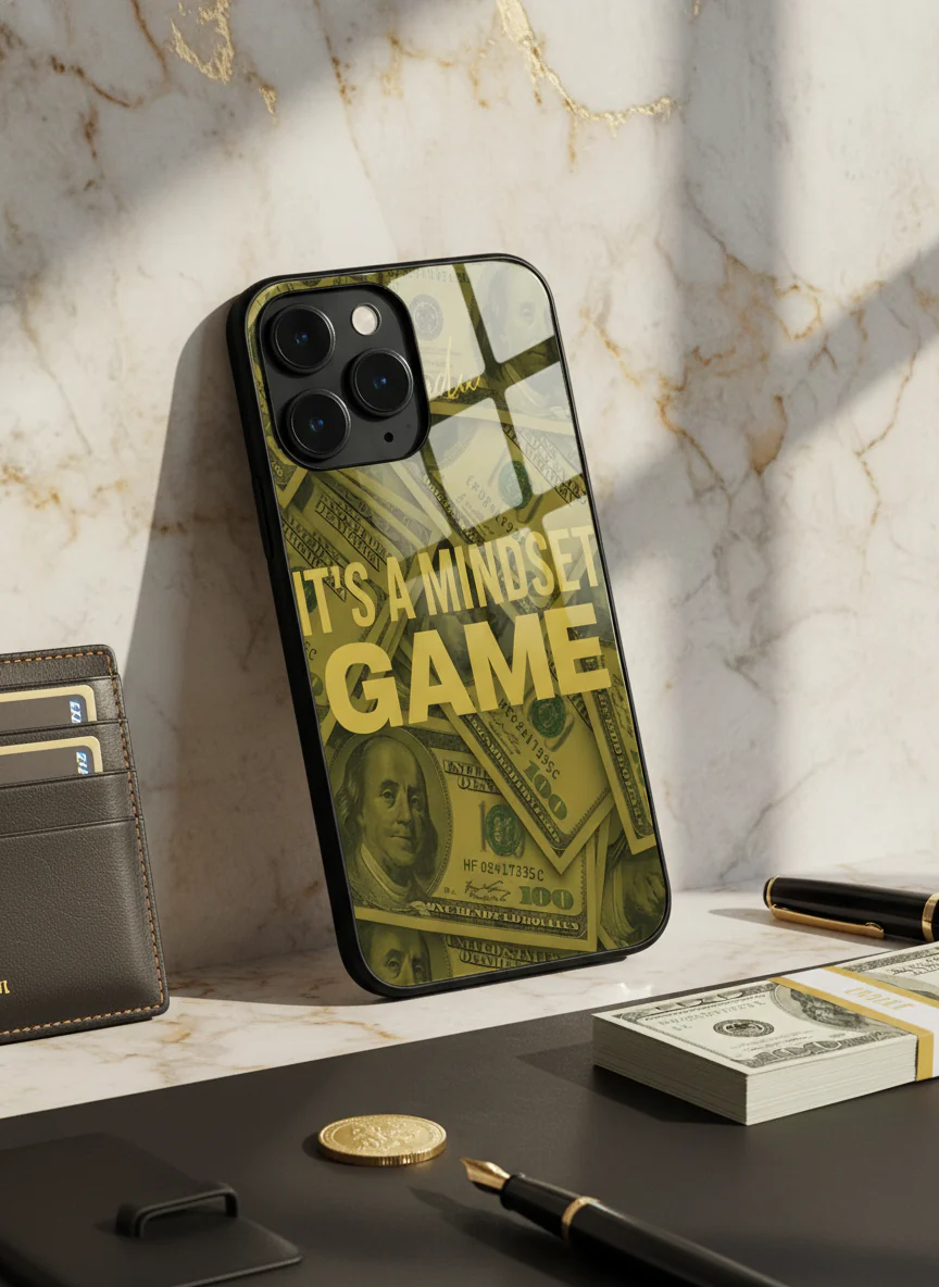 Money Mindsete Premium Glass Back Cover For iPhone 11-17 Models - Image 10