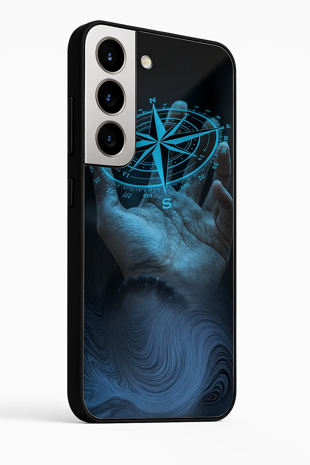 Neon Navigator Premium Glass Back Cover For Galaxy S, A, M & F Series - Image 7