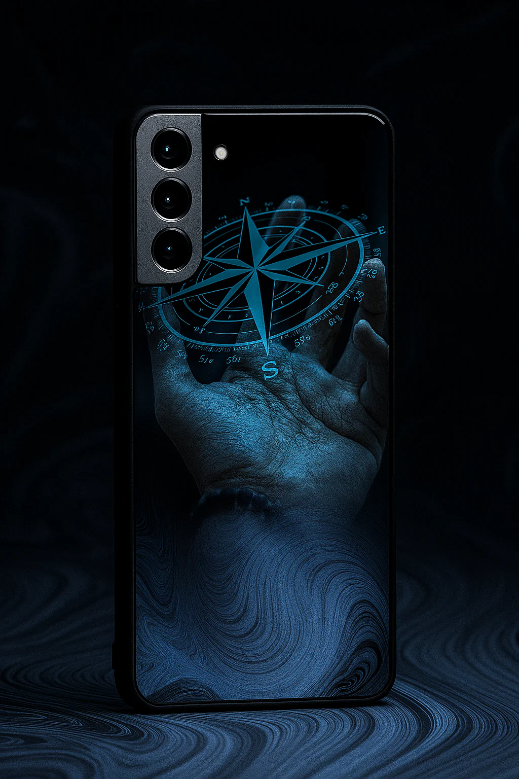 Neon Navigator Premium Glass Back Cover For Galaxy S, A, M & F Series - Image 8