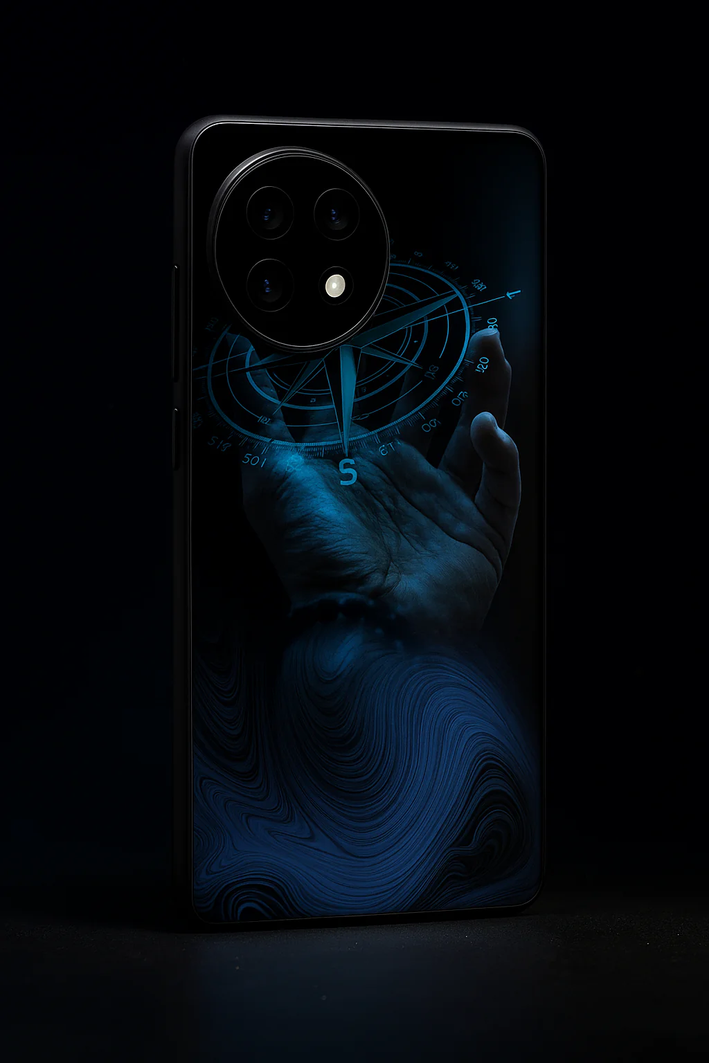 Neon Navigator Premium Glass Back Cover For One Plus 13, 12, 11, 10, Nord Serie - Image 2