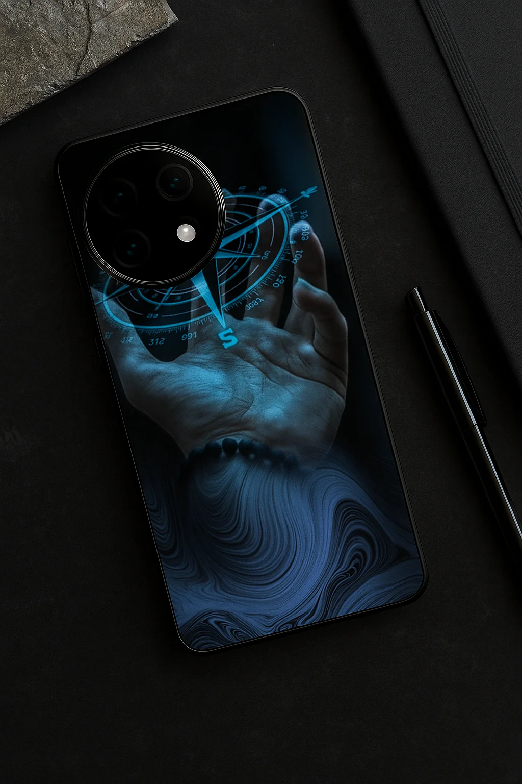 Neon Navigator Premium Glass Back Cover For One Plus 13, 12, 11, 10, Nord Serie - Image 8