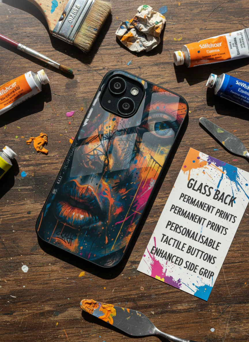 Neon Soul Premium Glass Back Cover For iPhone 11-17 Models - Image 5