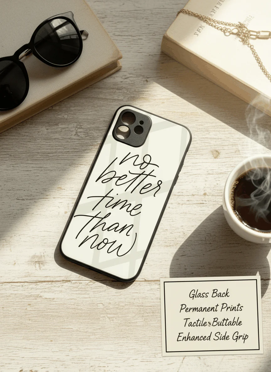 No Better Time Premium Glass Back Cover For iPhone 11-17 Models - Image 11