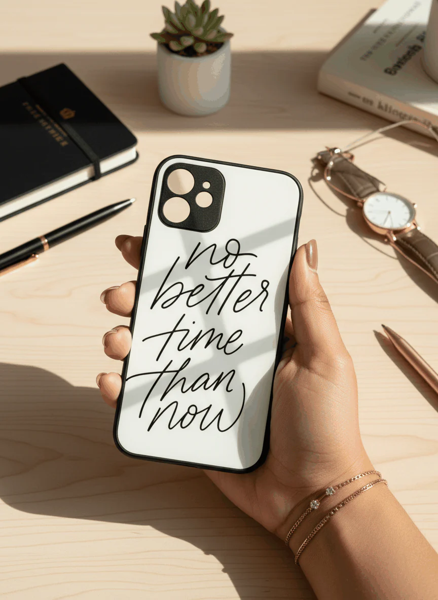 No Better Time Premium Glass Back Cover For iPhone 11-17 Models - Image 7
