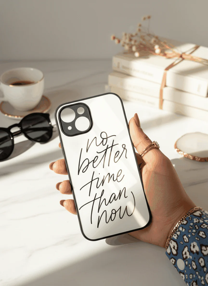 No Better Time Premium Glass Back Cover For iPhone 11-17 Models - Image 9