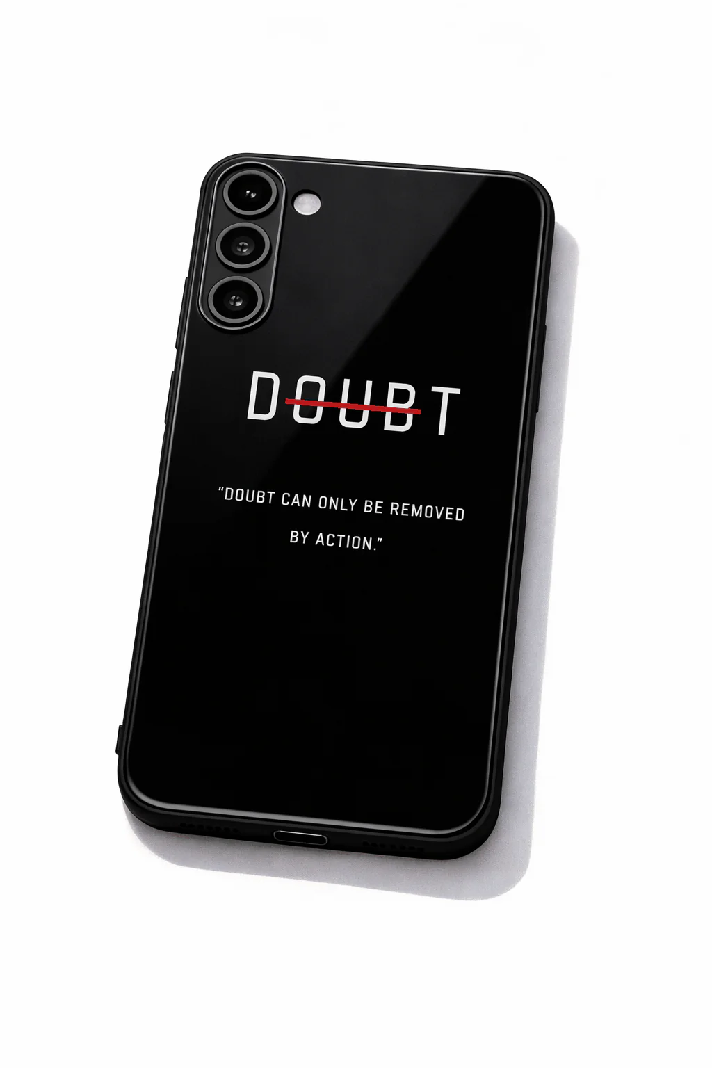 No Doubt Premium Glass Back Cover For Galaxy S, A, M & F Series - Image 6