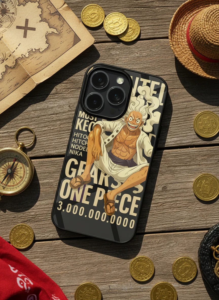 One Piece FAN Premium Glass Back Cover For iPhone 11-17 Models - Image 8