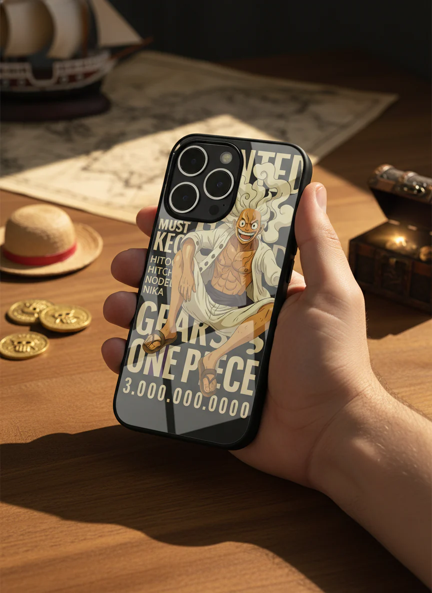 One Piece FAN Premium Glass Back Cover For iPhone 11-17 Models - Image 9