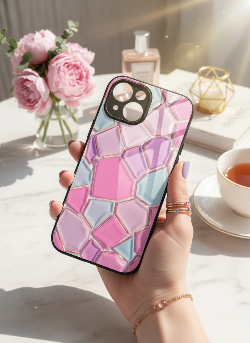 Opaline Glow Premium Glass Back Cover For iPhone 11-17 Models - Image 13