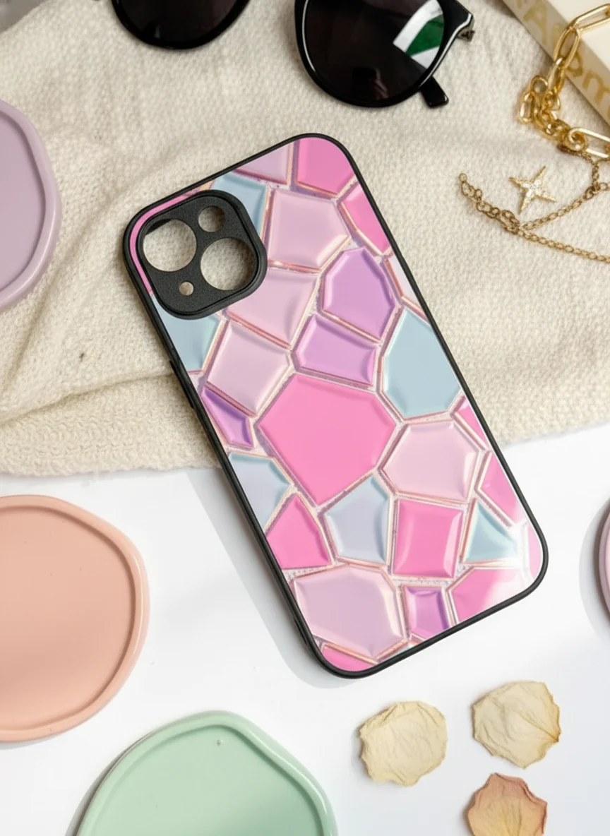 Opaline Glow Premium Glass Back Cover For iPhone 11-17 Models - Image 16