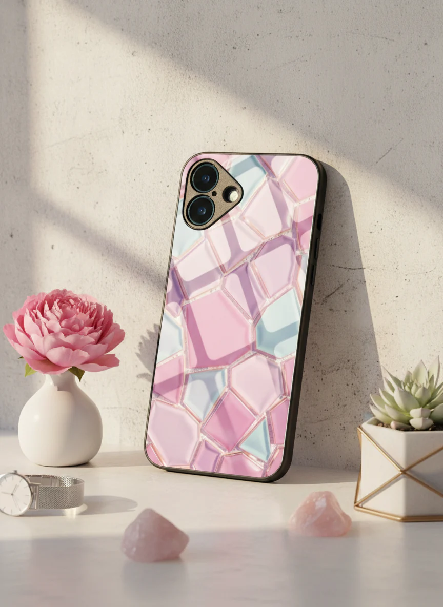 Opaline Glow Premium Glass Back Cover For iPhone 11-17 Models - Image 9