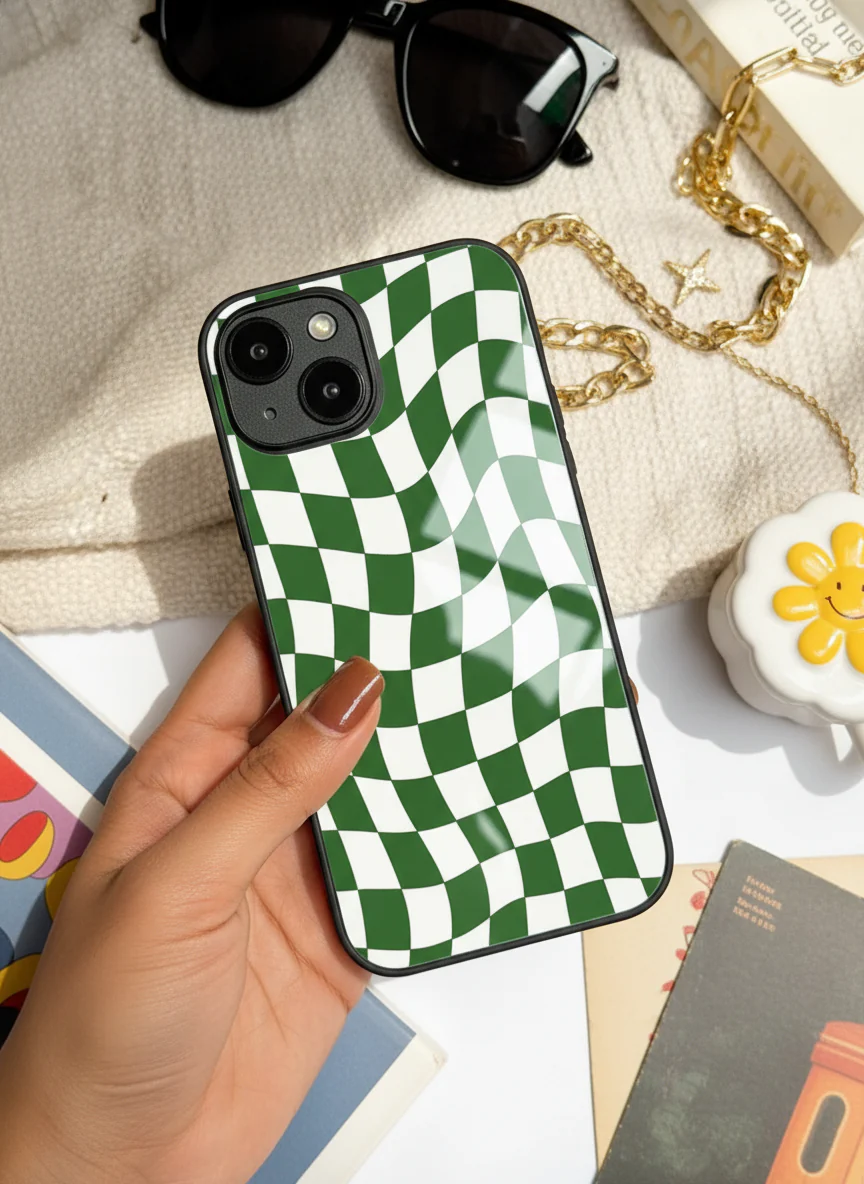 Optic Flow Premium Glass Back Cover For iPhone 11-17 Models - Image 4