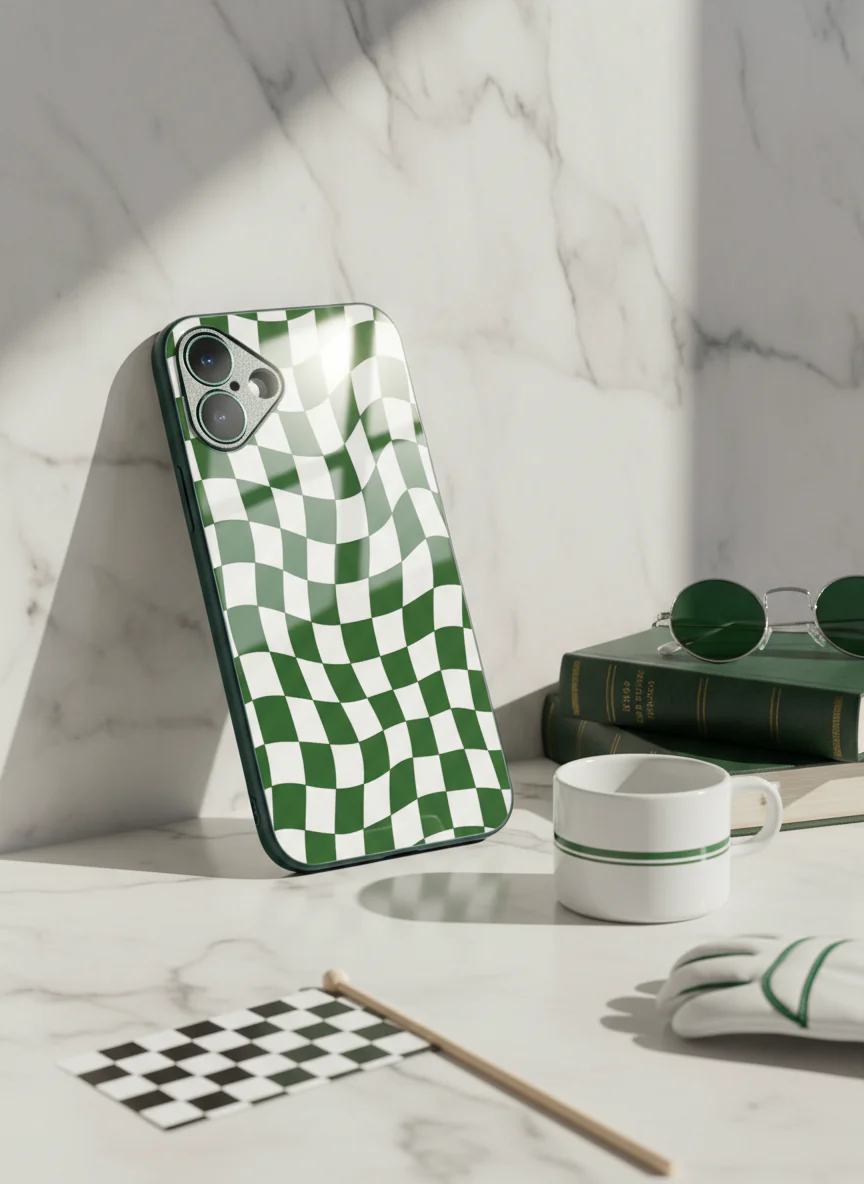 Optic Flow Premium Glass Back Cover For iPhone 11-17 Models - Image 9