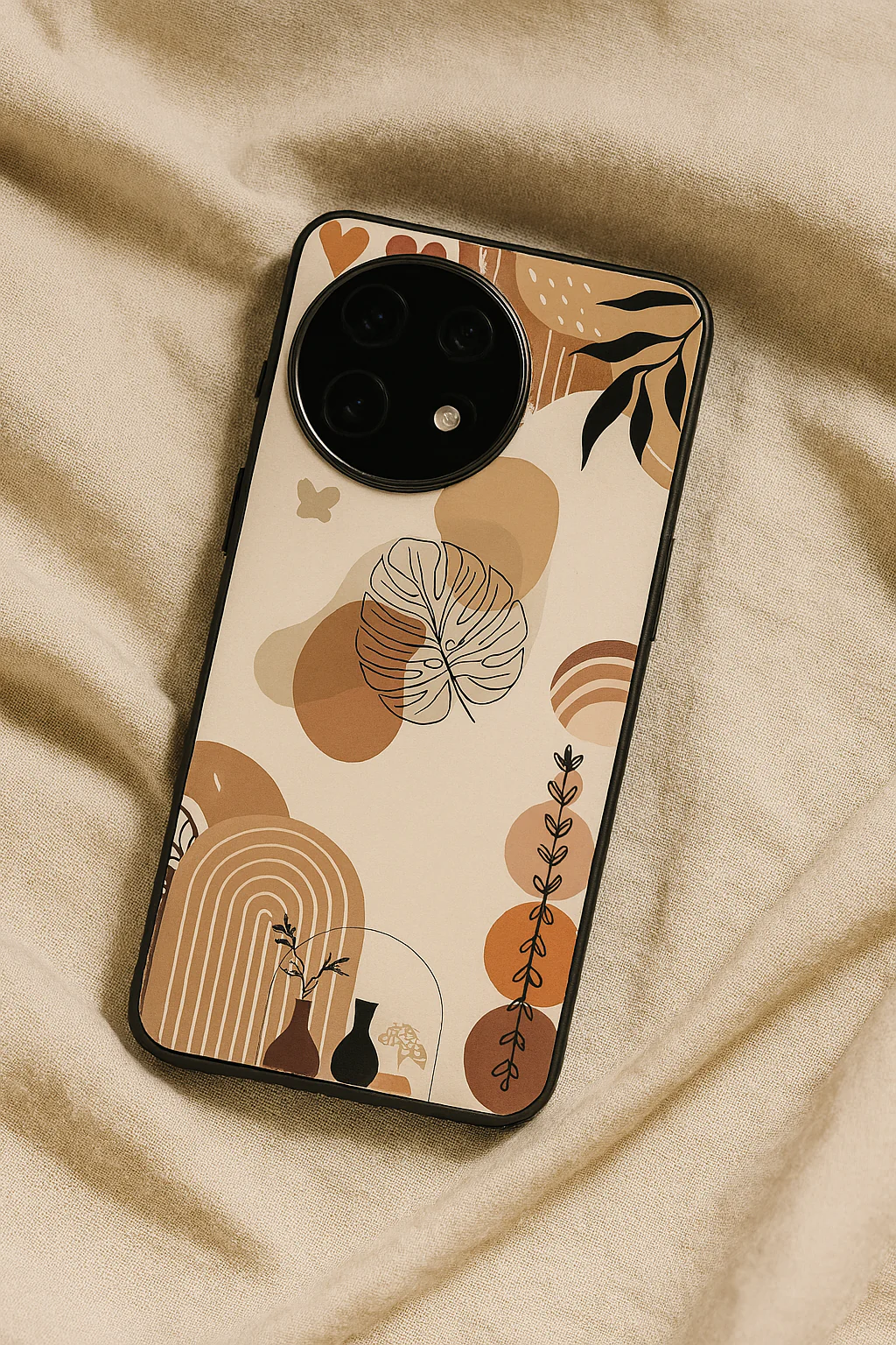 Organic Aura Glass Back Cover For One Plus 13, 12, 11, 10, Nord Series - Image 5