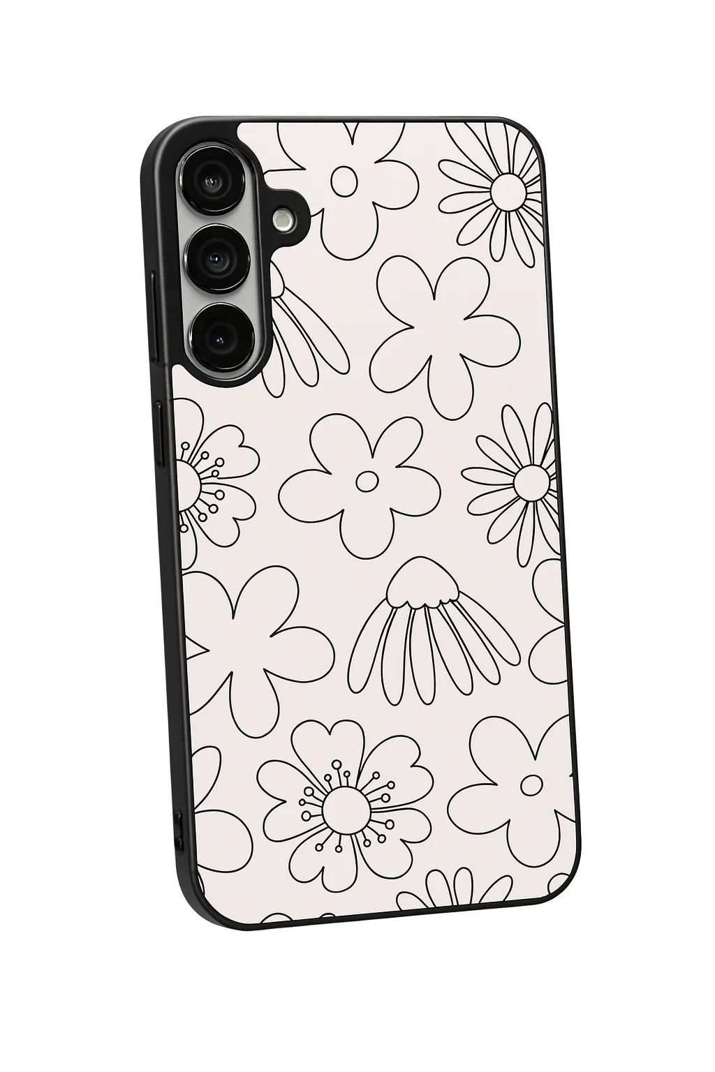 Outline Garden Premium Glass Back Cover For Galaxy S, A, M & F Series - Image 6
