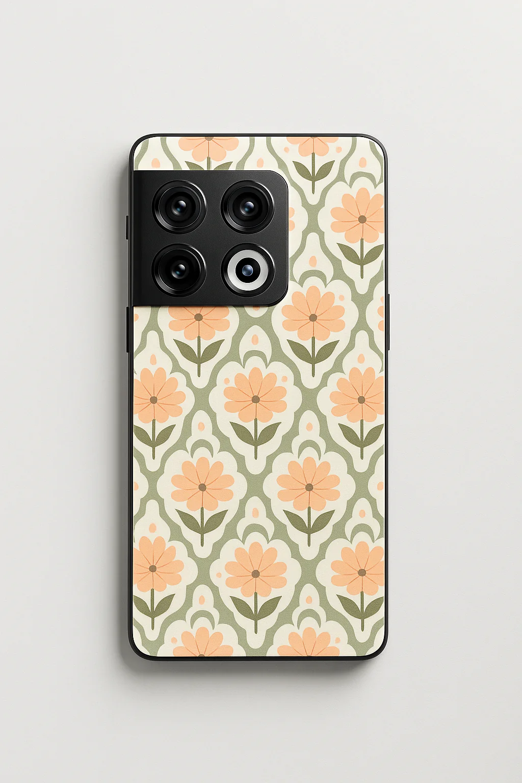 Pastel Petals Glass Back Cover For One Plus 13, 12, 11, 10, Nord Series - Image 5