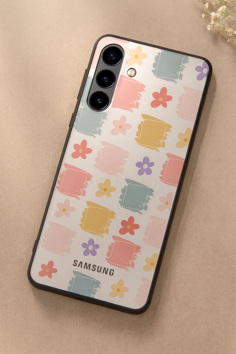 Pastel Play Premium Glass Back Cover For Galaxy S, A, M & F Series - Image 5