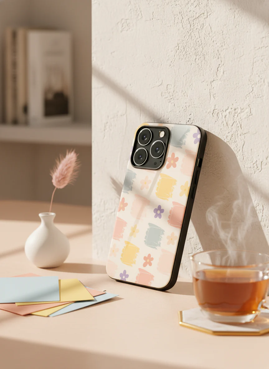 Pastel Play Premium Glass Back Cover For iPhone 11-17 Models - Image 13