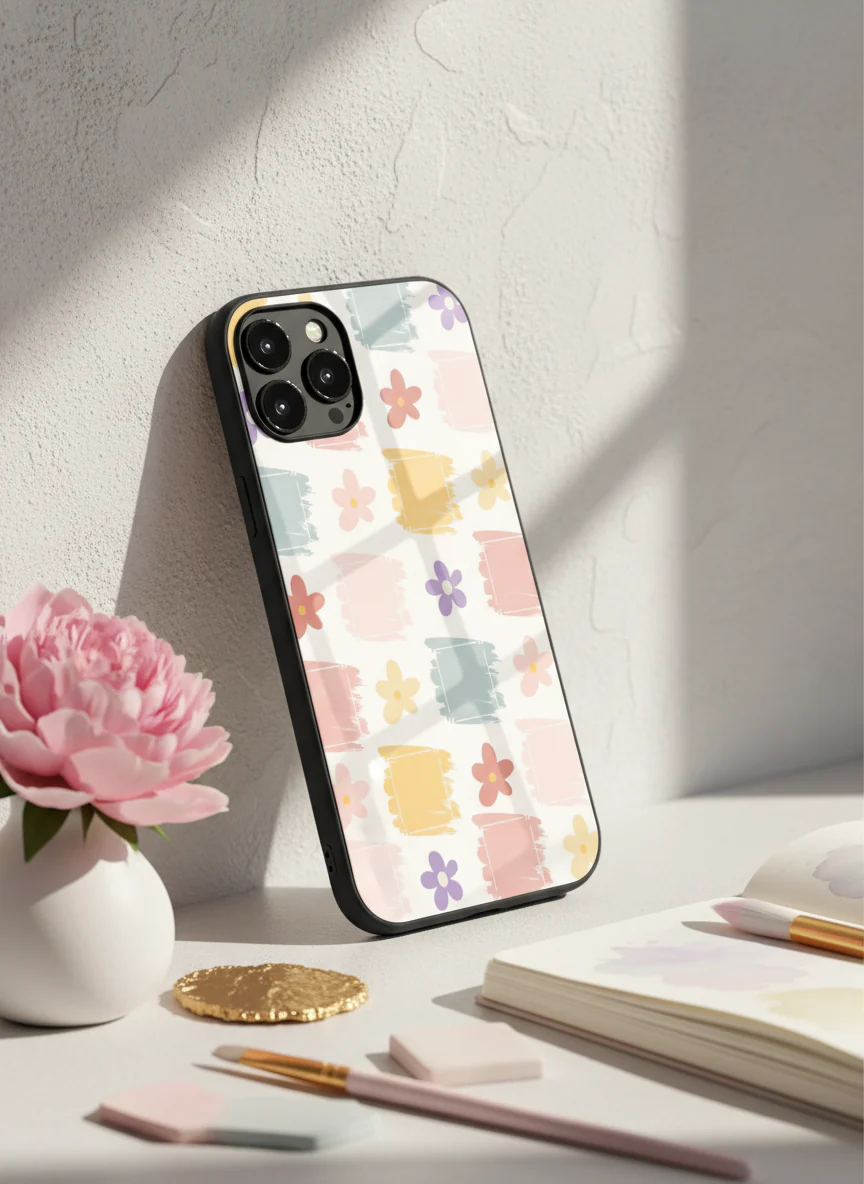 Pastel Play Premium Glass Back Cover For iPhone 11-17 Models - Image 15