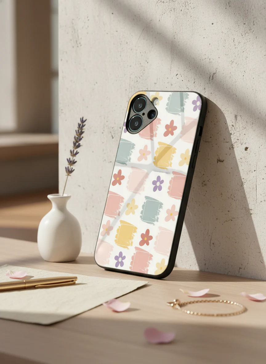 Pastel Play Premium Glass Back Cover For iPhone 11-17 Models - Image 6