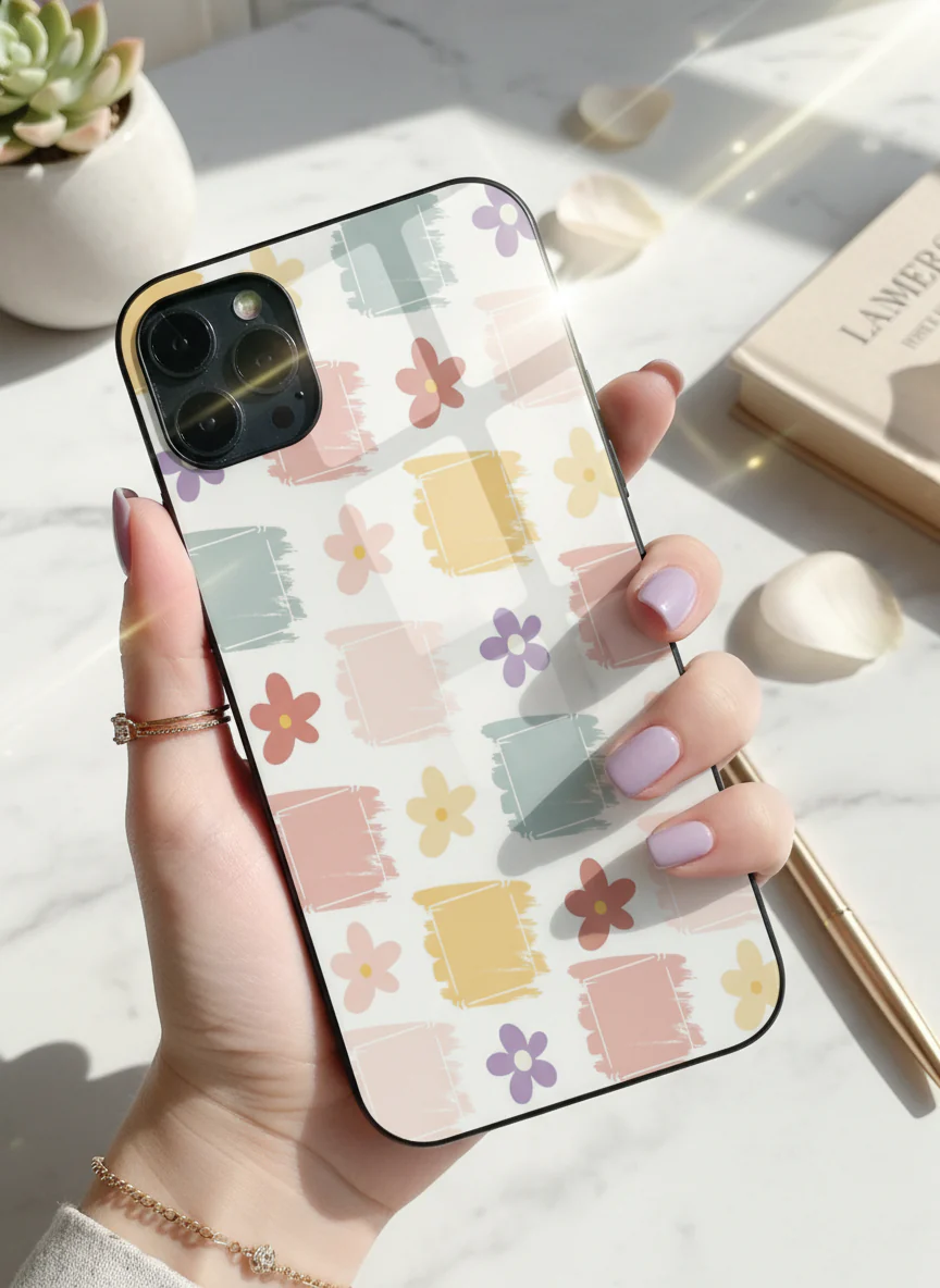 Pastel Play Premium Glass Back Cover For iPhone 11-17 Models - Image 7