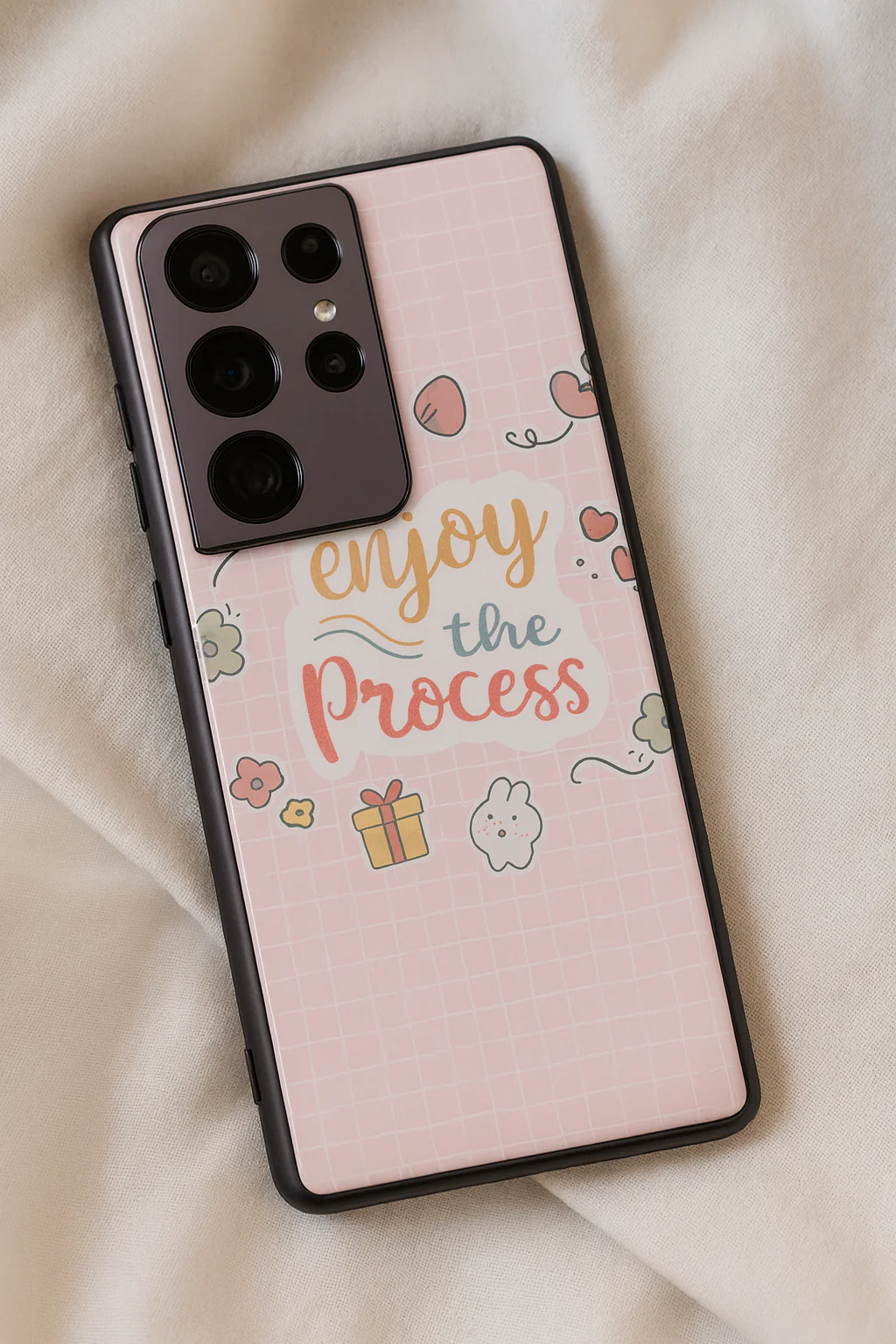Pastel Process Premium Glass Back Cover For Galaxy S, A, M & F Series - Image 2