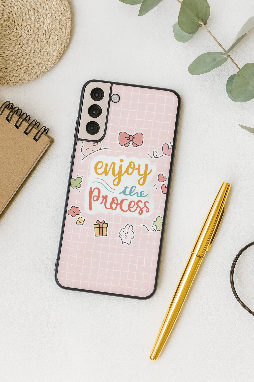 Pastel Process Premium Glass Back Cover For Galaxy S, A, M & F Series - Image 4