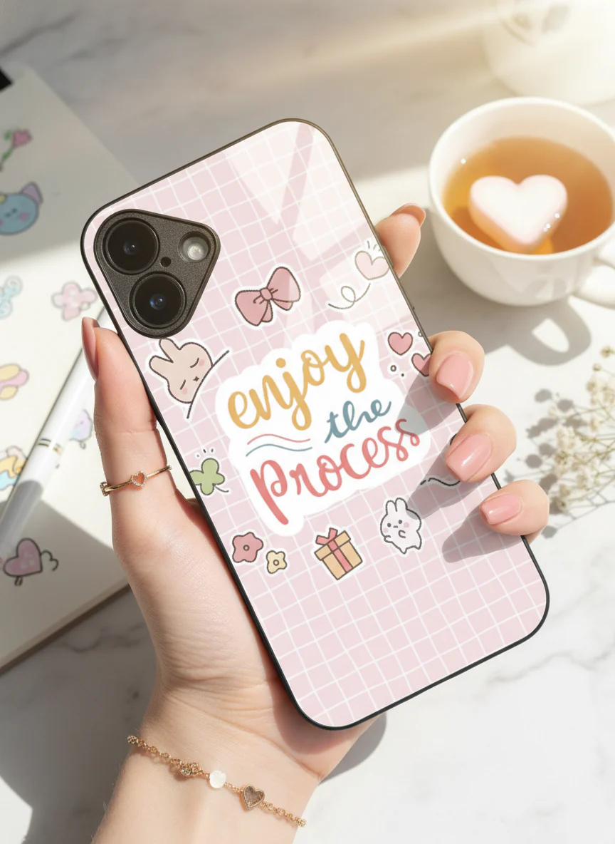 Pastel Process Premium Glass Back Cover For iPhone 11-17 Models - Image 10