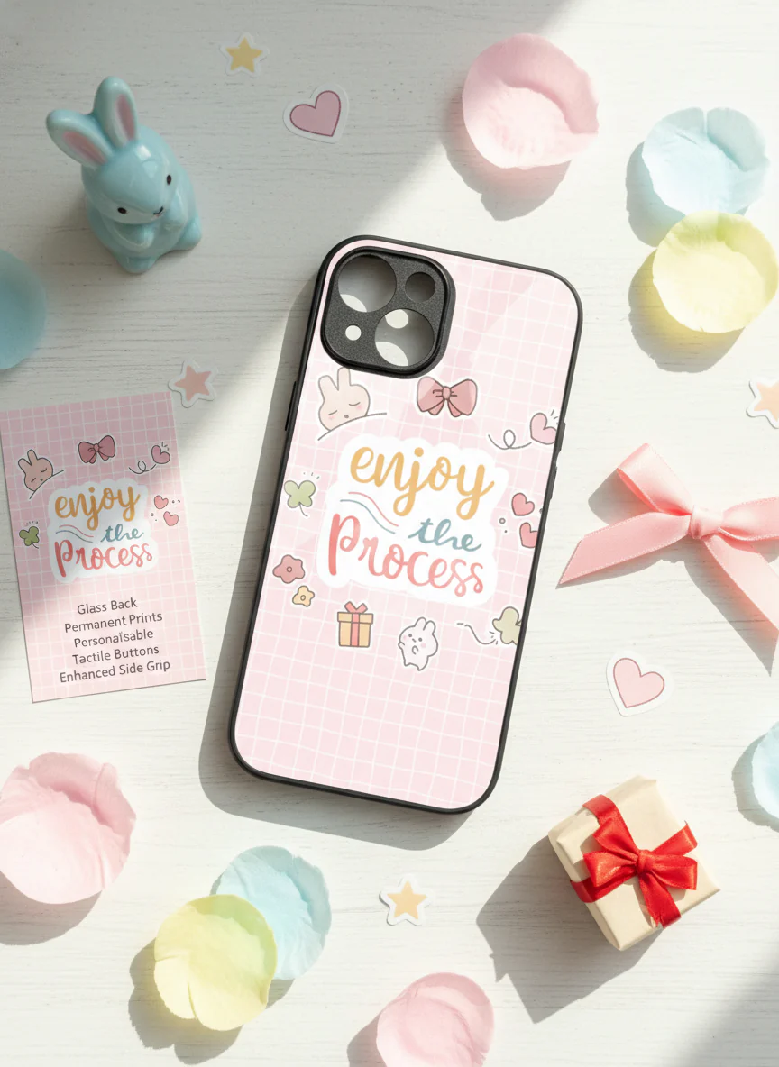Pastel Process Premium Glass Back Cover For iPhone 11-17 Models - Image 12