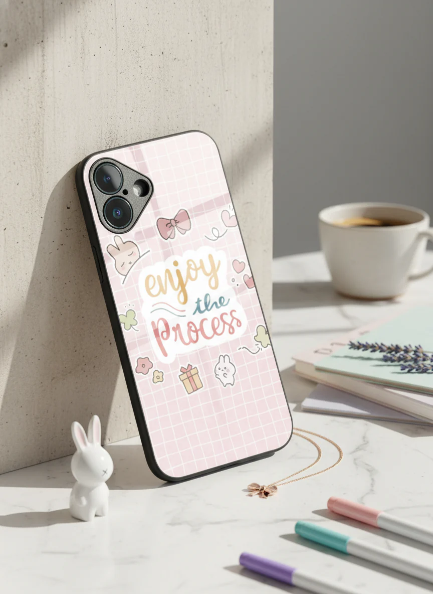 Pastel Process Premium Glass Back Cover For iPhone 11-17 Models - Image 6