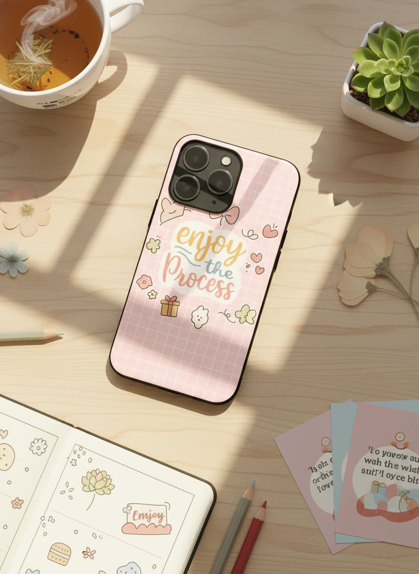 Pastel Process Premium Glass Back Cover For iPhone 11-17 Models - Image 8